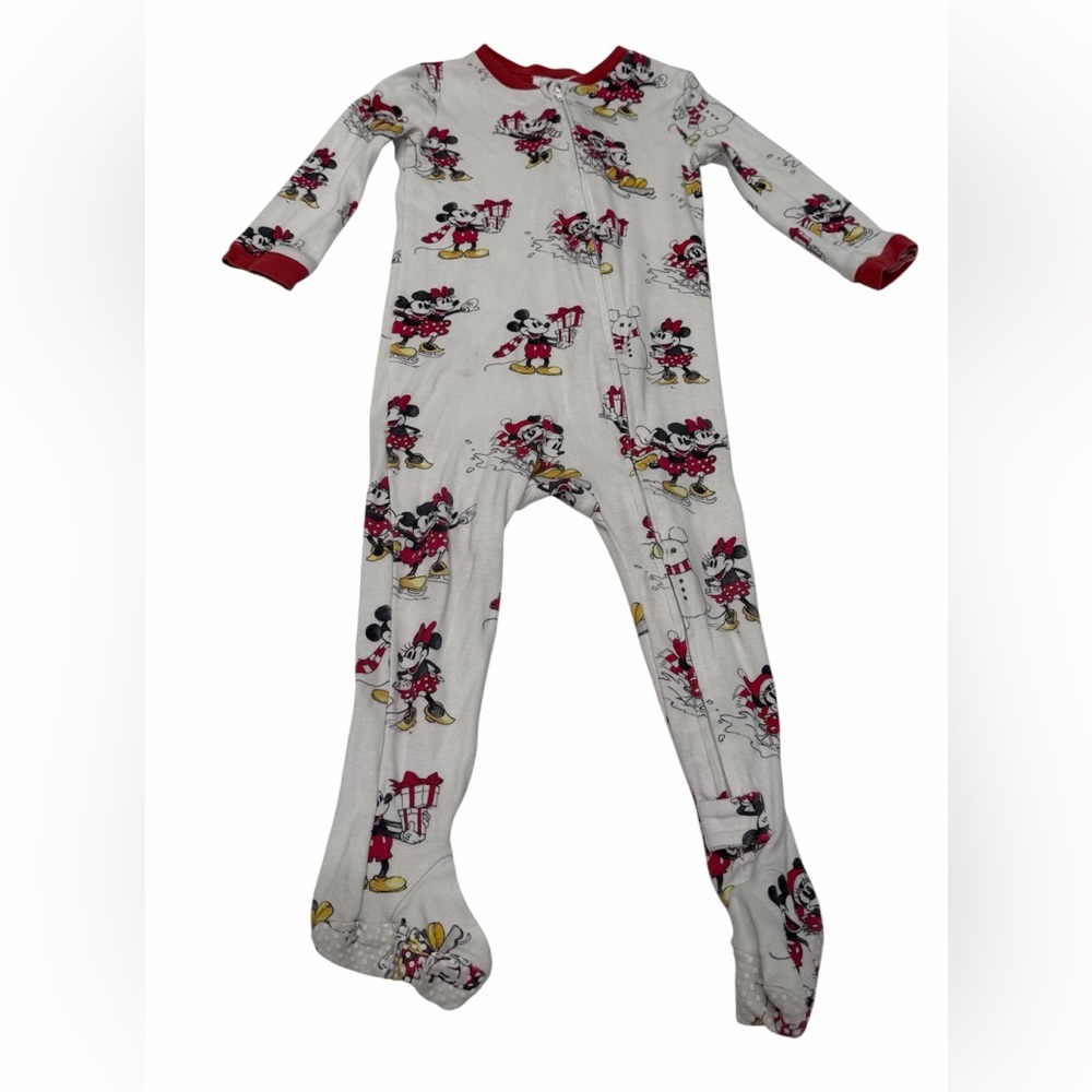 The Pottery Barn Kids The Mickey Mouse Baby One Piece 100 Organic Cotton 18-24
